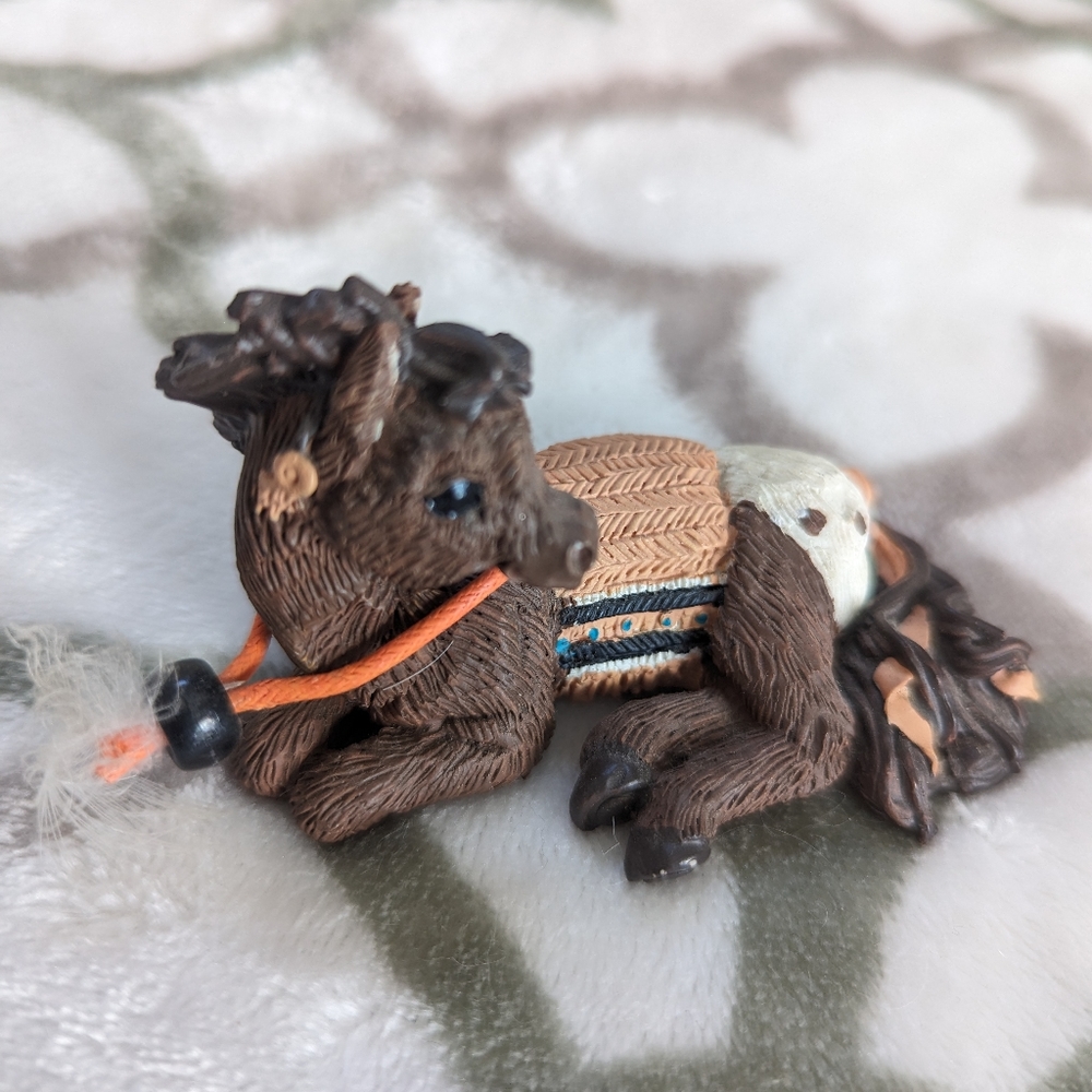 Small Brown Horse Decoration